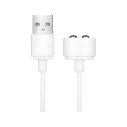 Womanizer - mágneses USB töltőkábel (fehér)