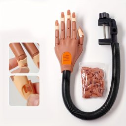 Manikr edzmodell kz rugalmas ujjakkal - llthat krmdszt gyakorl bbu, hipoallergn krmtechnikus eszkz szortval, 100 db krmtippet tartalmaz kezdknek s profiknak