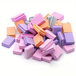 50 db-os mini krmreszel blokk, ktoldalas csiszolreszelk, polroz manikr-pedikr eszkzk, krmmvszeti szivacskockk formzshoz s simtshoz