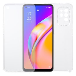 Oppo Reno5Z 5G átlátszó kétoldalas borító