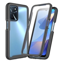 DUAL Kétoldalas burkolat Oppo A16 / A16s fekete fóliával