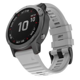 SZILIKON pánt Garmin Fenix 7 / Epix 2 (2. generácia) szürke