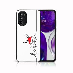 PROTEMIO MY ART borító karácsonyi dizájnnal Motorola Moto G62 5G HOHOHO (073)