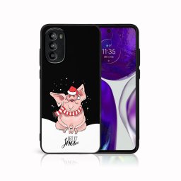 PROTEMIO MY ART borító karácsonyi dizájnnal Motorola Moto G62 5G LET IT SNOW (075)
