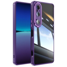 ACRYLO Védőburkolat Sony Xperia 1 VI lila telefonhoz