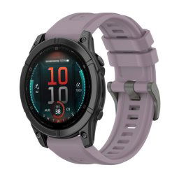 SILICONE Cserélhető szíj Garmin Fenix E 47mm lila