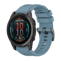 SILICONE Cserélhető szíj Garmin Fenix E 47mm kék