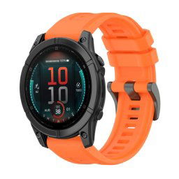 SILICONE Cserélhető szíj Garmin Fenix E 47mm narancshoz