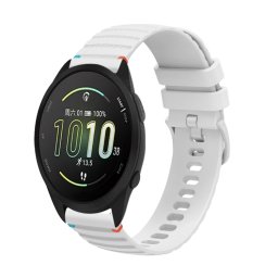 WAVY szilikon szíj Garmin Forerunner 165 zenei fehér