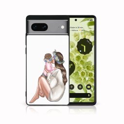 PROTEMIO MY ART Védőhuzat Google Pixel 7 BABY GIRL-hoz (111)