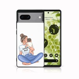 PROTEMIO MY ART Védőburkolat a Google Pixel 7-hez SUPERMOM (112)