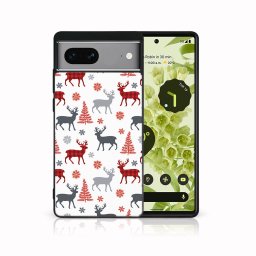 PROTEMIO MY ART Karácsonyi mintájú borító Google Pixel 7 DEER (068)