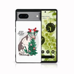 PROTEMIO MY ART Borító karácsonyi mintával Google Pixel 7 VIDÁM CHRISTMAS (074)