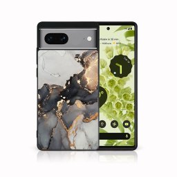 PROTEMIO MY ART Védőburkolat a Google Pixel 7-hez GREY MARBLE (140)