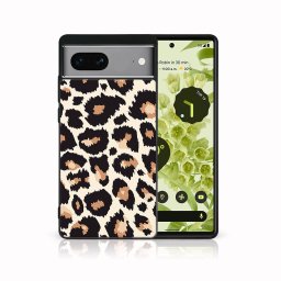 PROTEMIO MY ART Védőburkolat a Google Pixel 7 LEOPARD PRINT (238) számára