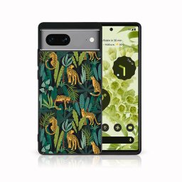 PROTEMIO MY ART Védőburkolat Google Pixel 7 LEOPARD (239) számára
