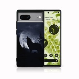 PROTEMIO MY ART Védőburkolat Google Pixel 7 WOLF (247) számára