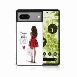 PROTEMIO MY ART Védőburkolat Google Pixel 7 RED DRESS-hoz (137)