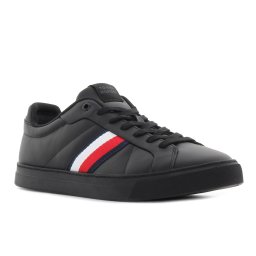Tommy Hilfiger Icon Court fekete férfi cipő
