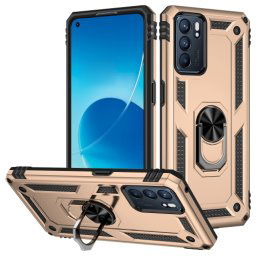 RING Védőburkolat Oppo Reno6 5G aranyhoz