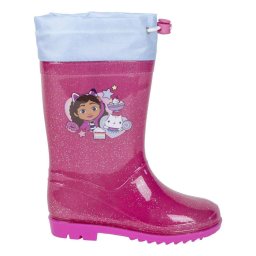Gabi babaháza gumicsizma pink glitteres