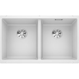 Blanco SUBLINE 350/350-U Silgránit Fehér színű exc.n.Gránit mosogatótál (523578)