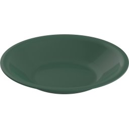 ROTHO Caruba műanyag mélytányér, 21 cm, zöld