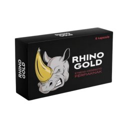 RHINO GOLD - természetes étrend kiegészítő férfiaknak (6 db)