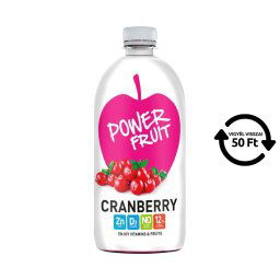 Power Fruit Vörösáfonya ital VIGYÉL VISSZA flakonban 750ml