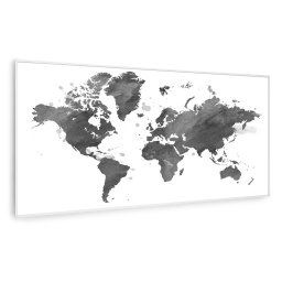 Klarstein Wonderwall Air Art Smart, infravörös hősugárzó, 120 x 60 cm, 700 W, fekete térkép (HTR10-WAASm700WBMW)
