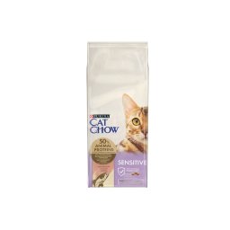 CAT CHOW Sensitive Lazacban gazdag száraz macskaeledel 15kg