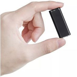 8Gb ultra mini micro diktafon hangrögzitő vox hangra indulós