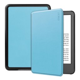 ENKAY LEATHER Flip borító az Amazon Kindle 11. generáció 2022 / 2024 telefonhoz világoskék