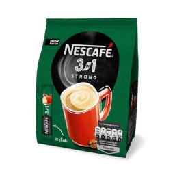 NESCAFE Instant kávé stick, 10x16,5 g, NESCAFÉ, 3in1 "Strong"