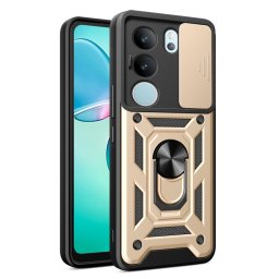 RING KAMERA Borító tartóval Vivo V29 5G aranyhoz