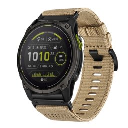 VÁSZON Cserélhető szíj Garmin Enduro 3 világosbarna színhez