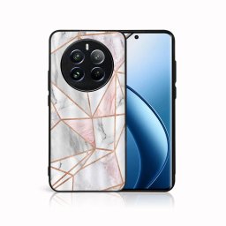 PROTEMIO MY ART Védőburkolat a Realme 12 Pro 5G / 12 Pro+ 5G PINK MARBLE-hoz (143)