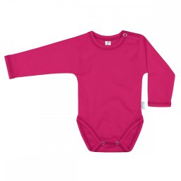 Kynga magenta hosszú ujjú gyerek body 104-152