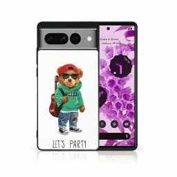 PROTEMIO MY ART Védőburkolat Google Pixel 7 Pro BEAR (177)-hoz