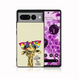 PROTEMIO MY ART Védőburkolat Google Pixel 7 Pro GIRAFFE (180)-hoz