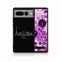 PROTEMIO MY ART Védőburkolat a Google Pixel 7 számára Pro PARIS (209)