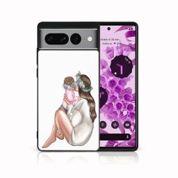 PROTEMIO MY ART Védőhuzat Google Pixel 7 Pro BABY GIRL-hoz (111)