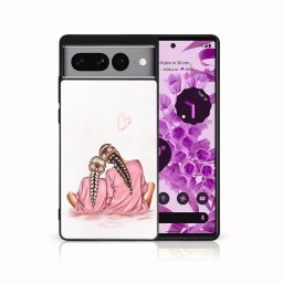 PROTEMIO MY ART Védőburkolat Google Pixel 7 számára Pro LÁNYA (114)