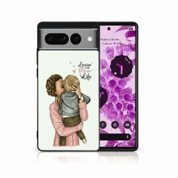 PROTEMIO MY ART Védőburkolat a Google Pixel 7-hez Pro MOM LIFE (118)
