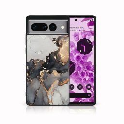 PROTEMIO MY ART Védőburkolat a Google Pixel 7-hez Pro GREY MARBLE (140)