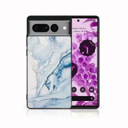 PROTEMIO MY ART Védőburkolat a Google Pixel 7-hez Pro FÉNY BLUE (149)