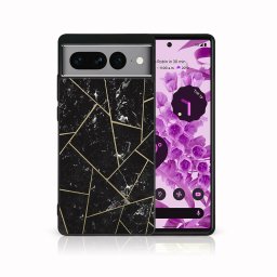 PROTEMIO MY ART Védőburkolat a Google Pixel 7-hez Pro POLYGONAL (150)