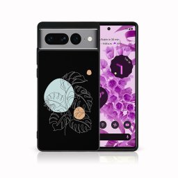 PROTEMIO MY ART Védőburkolat Google Pixel 7 Pro MONSTERA (194) számára