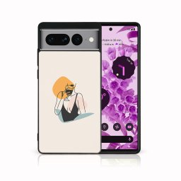PROTEMIO MY ART Védőburkolat Google Pixel 7 Pro WOMAN-hoz (197)