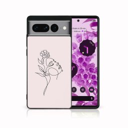 PROTEMIO MY ART Védőburkolat a Google Pixel 7-hez Pro ROSE GIRL (198)